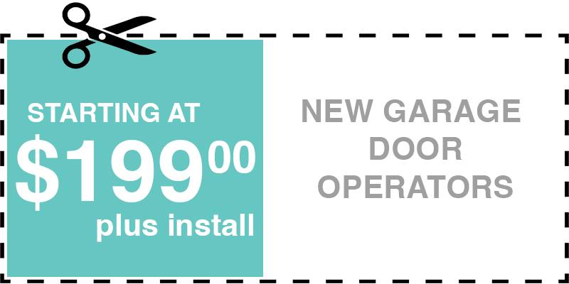 199 garage door operators