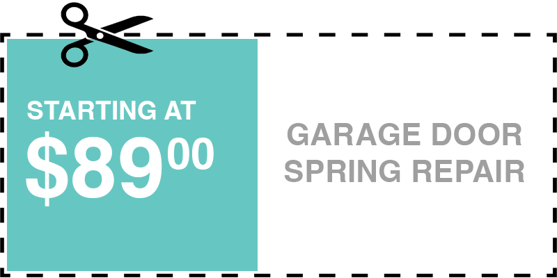 89 garage door SPRING repair